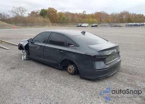 2025 Honda Civic Hybrid Sport/Sport Touring из США, поврежденный, VIN 2HGFE4F83SH324446